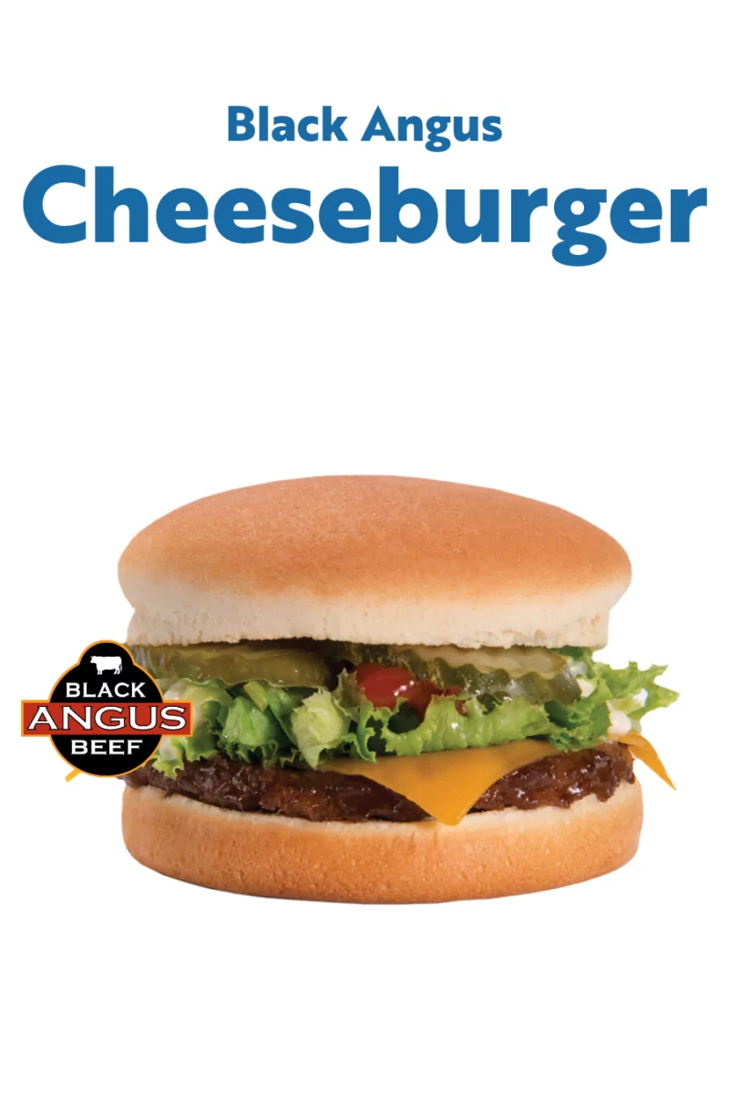 Black Angus Cheeseburger